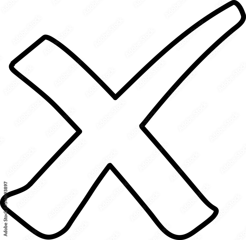 Remove icon hand drawn vector illustration Remove icon hand drawn vector illustration