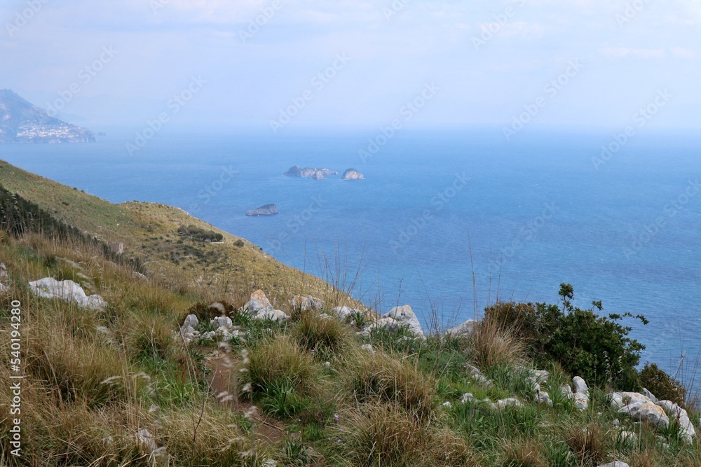 Massa Lubrense - Arcipelago Li Galli dal sentiero sul Monte Costanzo