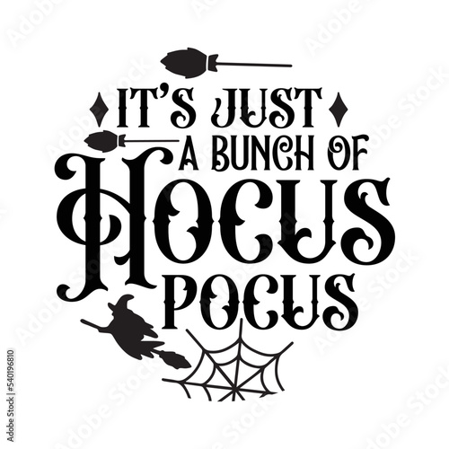 its just a bunch of hocus pocus Round Retro