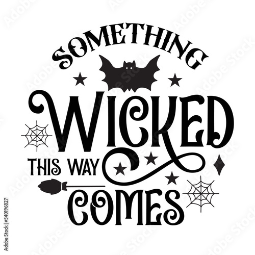 Something wicked this way comes Round Retro
