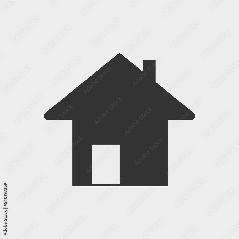 Home vector icon illustration sign Home vector icon illustration sign