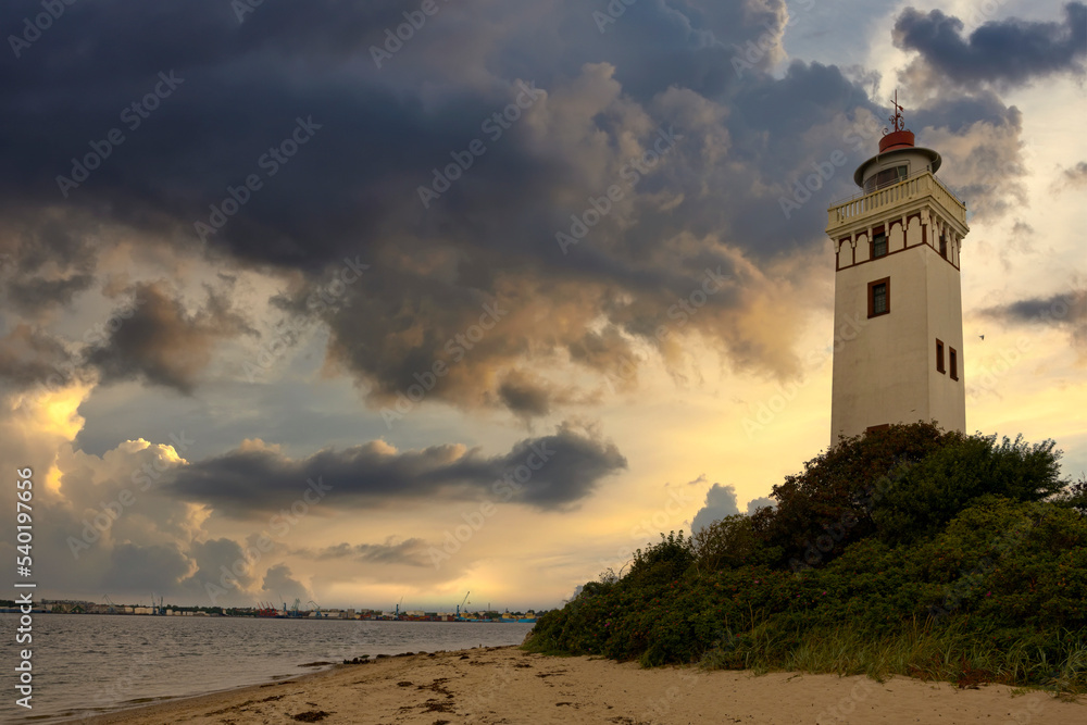 Strib Fyr a lighthouse in Denmark