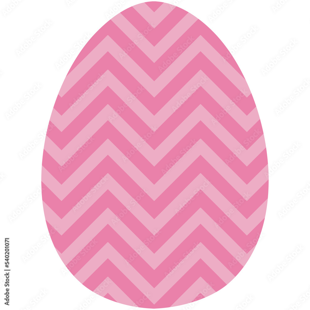 pink easter egg with ribbon