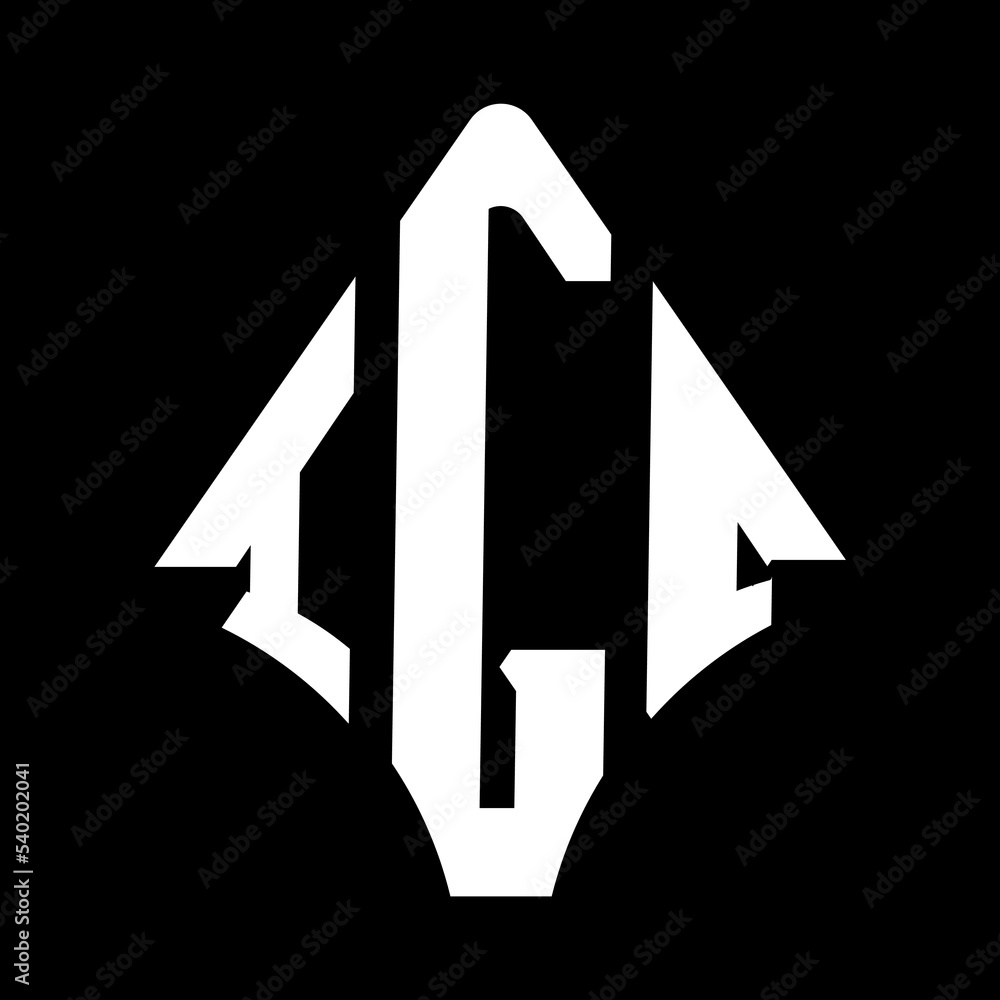 IGC logo. IGC logo letter logo design vector image. IGC letter logo
