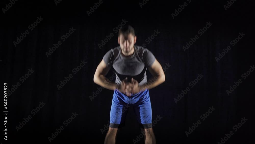 To exercise. Fitness man exercising.
Young man doing pre-sport exercise.
To exercise. Fitness man exercising.
Young man doing pre-sport exercise.