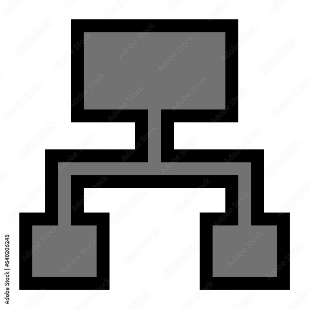 Hierarchy Vector Icon Hierarchy Vector Icon