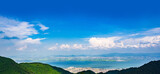 landscape of Biwako lake from Hieizan mountain