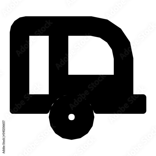 Caravan Vector Icon