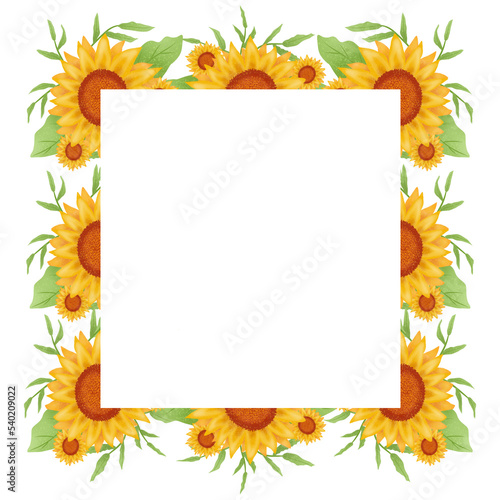 Sunflower Frame