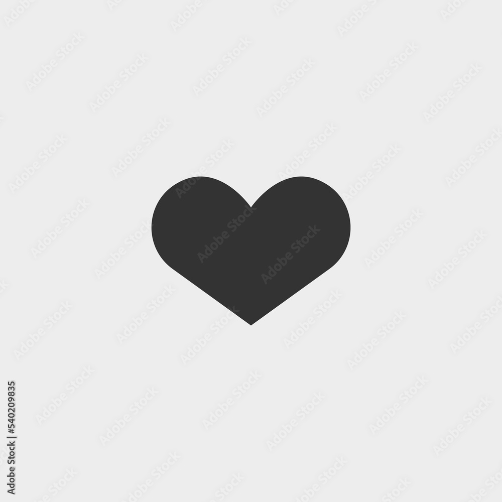 Love vector icon illustration sign Love vector icon illustration sign