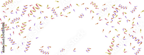 Ribbon for New Year  Christmas   Brithday on vector design..