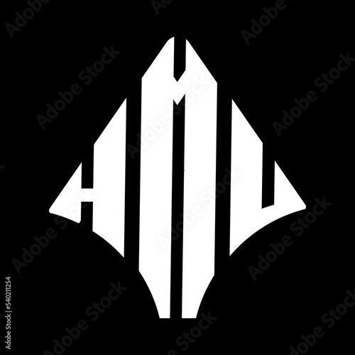 HMV logo. HMV logo letter logo design vector image. HMV letter logo design. HMV modern and creative letter logo. 3 letter logo Vector Art Stock Images. 