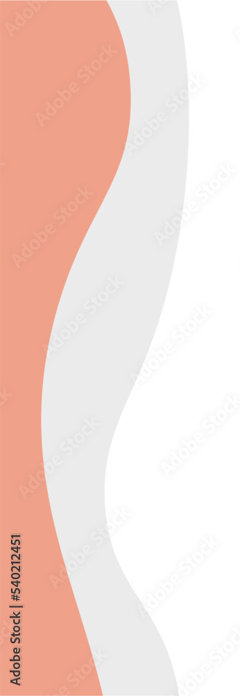 Aesthetic Wave Border Vector Illustration Aesthetic Wave Border Vector Illustration