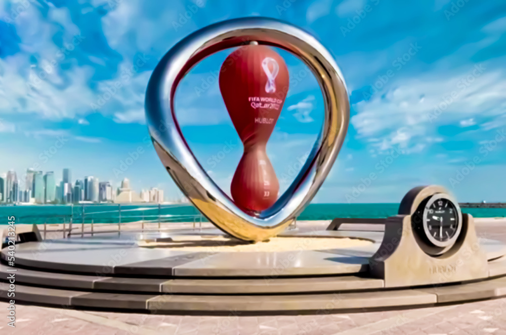 Doha, Qatar October 18, 2022 FIFA World Cup Qatar 2022 Official