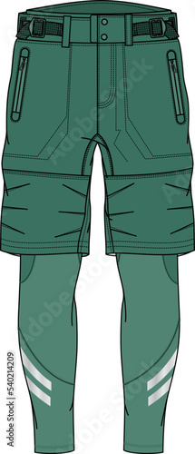 KIDS BOTTOM WEAR LEGGINGS WITG SHORT AND TROUSERS VECTOR