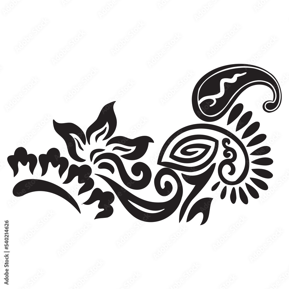 ethnic tribal tattoo component collection set ethnic tribal tattoo component collection set
