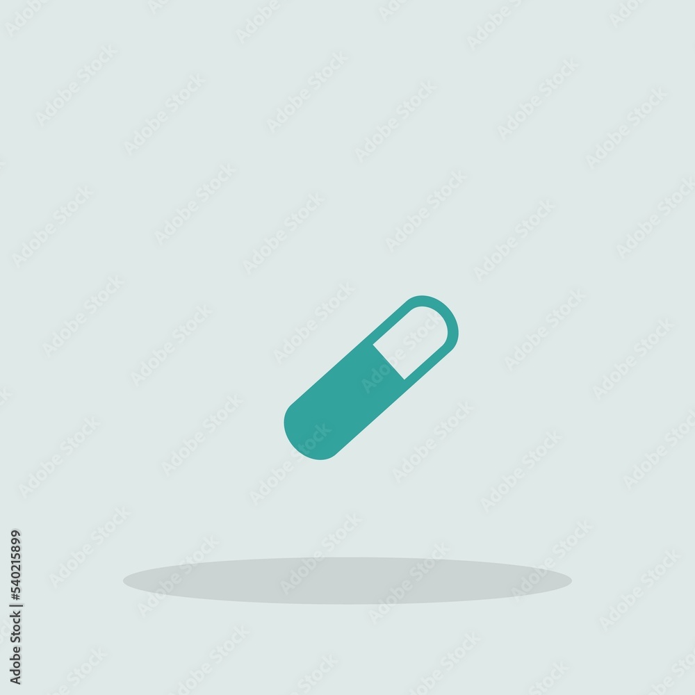Pill vector icon illustration sign Pill vector icon illustration sign