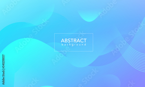 Abstract blue background with waves, Abstract blue background, Blue banner © Nadia