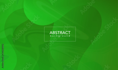 Abstract green background, Green banner