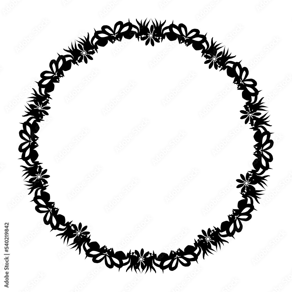 Floral oval frames. Botanical wreath design. Vector isolated illustrations. Floral oval frames. Botanical wreath design. Vector isolated illustrations.
