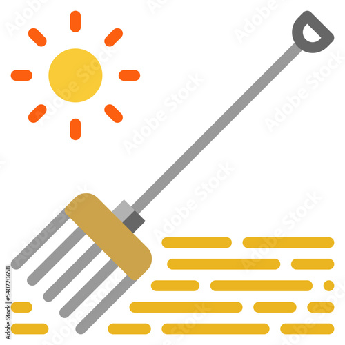 gardening flat icon