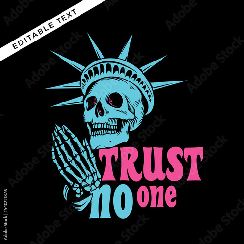 the praying skull vector illustration