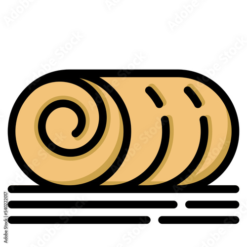 straw glyph icon