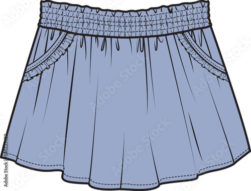 GIRLS AND TEENS WEAR SKIRT
