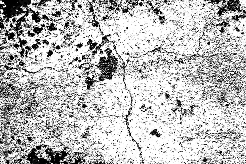 Wallpaper Mural Grunge black texture. Dark grainy texture on white background. Dust overlay textured. Grain noise particles. Rusted white effect. Design elements. Vector illustration, EPS 10. Torontodigital.ca