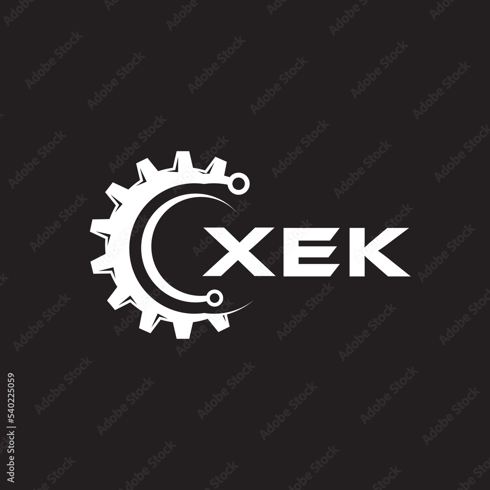 XEK letter technology logo design on black background. XEK creative initials letter IT logo concept. XEK setting shape design.
XEK letter technology logo design on black background. XEK creative initials letter IT logo concept. XEK setting shape design.