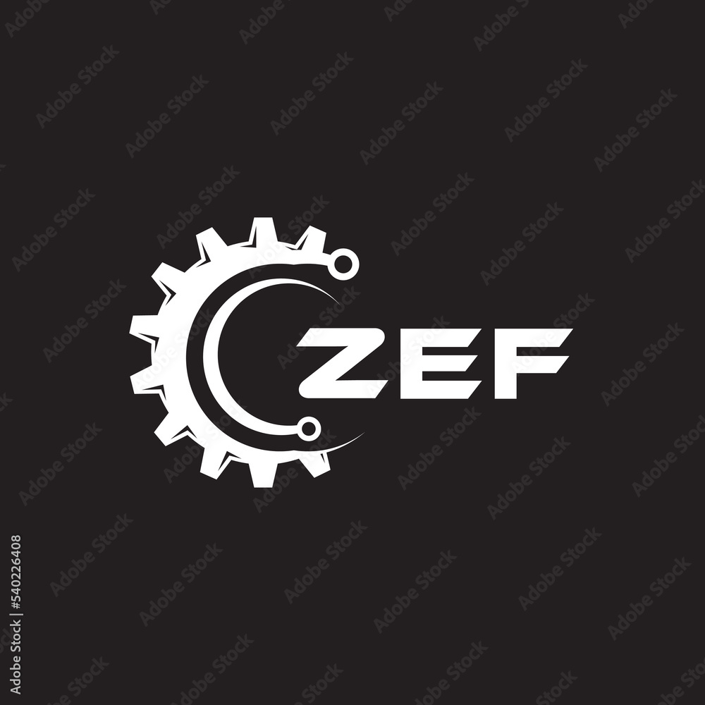 ZEF letter technology logo design on black background. ZEF creative initials letter IT logo concept. ZEF setting shape design.
ZEF letter technology logo design on black background. ZEF creative initials letter IT logo concept. ZEF setting shape design.