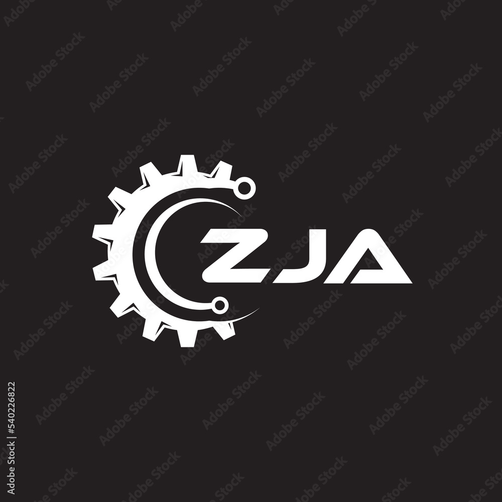 ZJA letter technology logo design on black background. ZJA creative initials letter IT logo concept. ZJA setting shape design.
ZJA letter technology logo design on black background. ZJA creative initials letter IT logo concept. ZJA setting shape design.