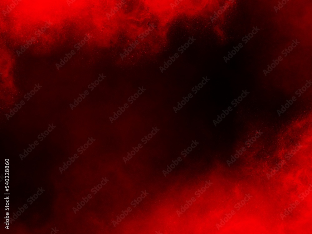Red mist or steam on dark background.  Tablet-generated illustrations are used for graphics, and abstract style backgrounds.