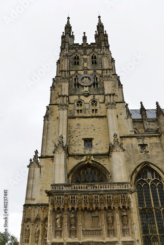 Teilaußenansicht, Kathedrale von Canterbury, Canterbury, Kent, England, Großbritanien, Europa