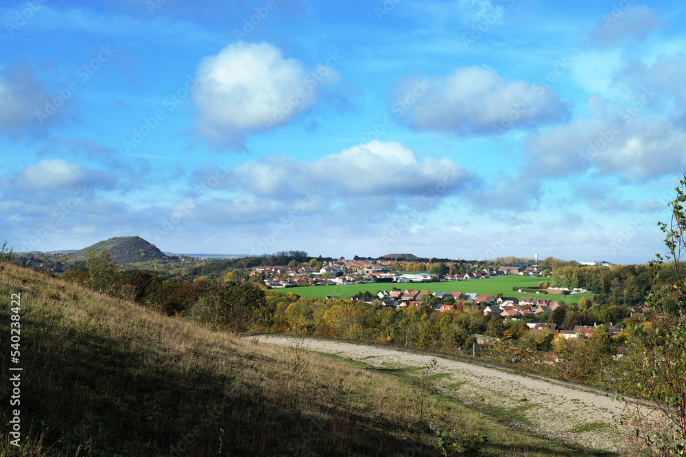Fototapeta premium Terril de Auchel depuis le terril de Lapugnoy
