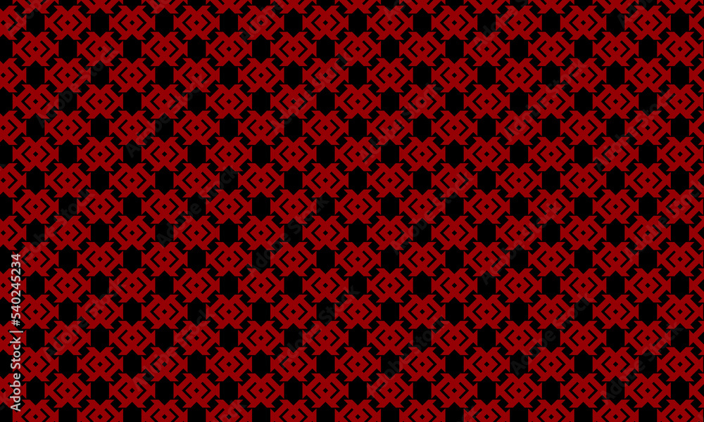 black and red abstract background with geometric and seamless pattern. geometric style - stock vector. black and red abstract background with geometric and seamless pattern. geometric style - stock vector.