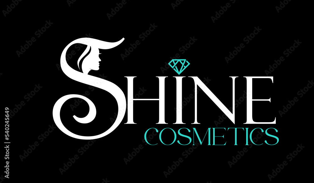 Fototapeta premium cosmetic logo vector