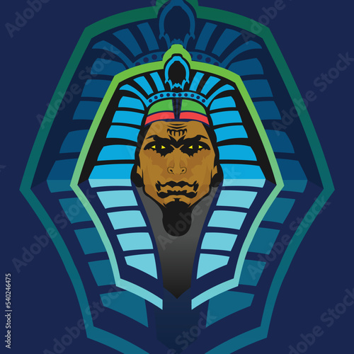 pharaoh's head mascot