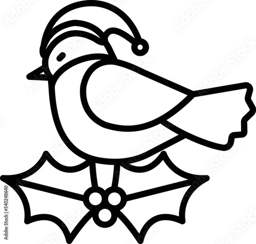 Robin Vector Icon which is suitable for commercial work and easily modify or edit it
