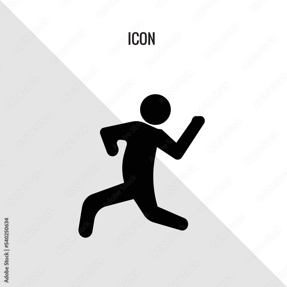 Javelin vector icon illustration sign