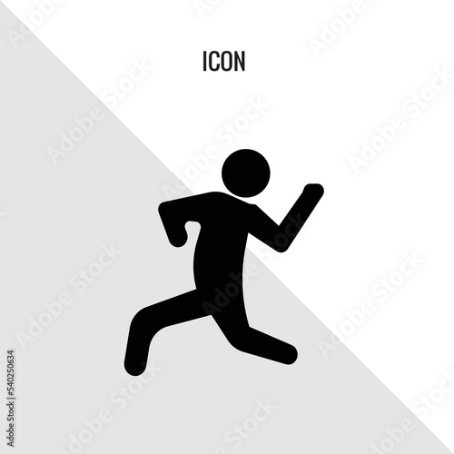 Javelin vector icon illustration sign