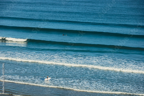 Photography sea and beach surfing