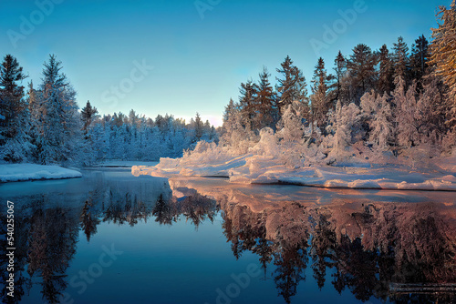 winter landscape © Gbor