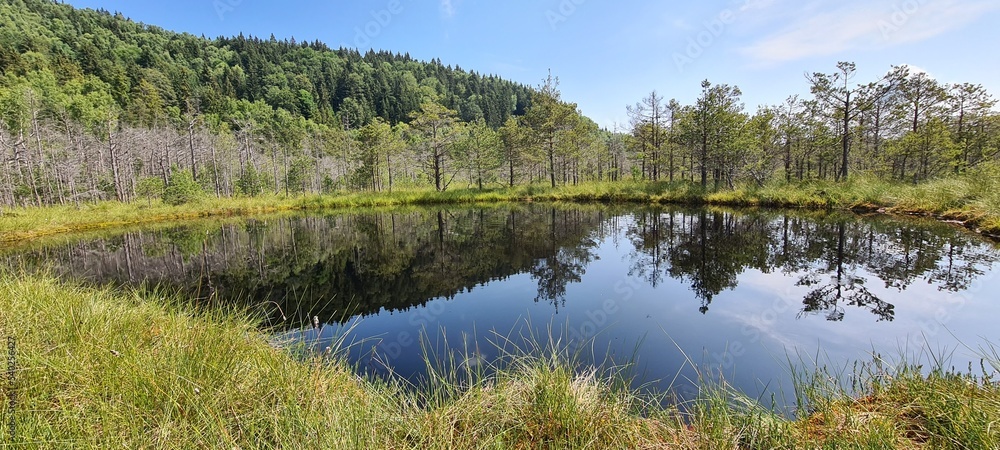 lake in the mountains