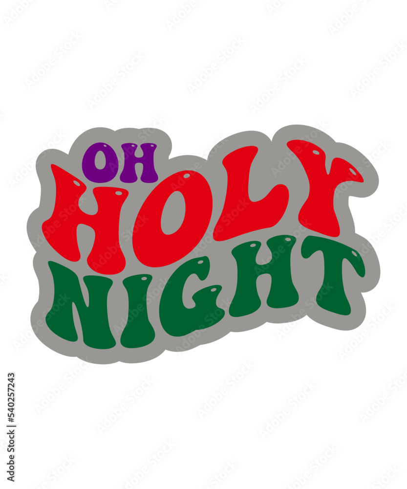 Fototapeta premium Retro Christmas Svg, Retro Merry Christmas, Retro Christmas Quote Svg,Funny Christmas SVG Bundle, Christmas sign svg , Retro Merry Christmas svg