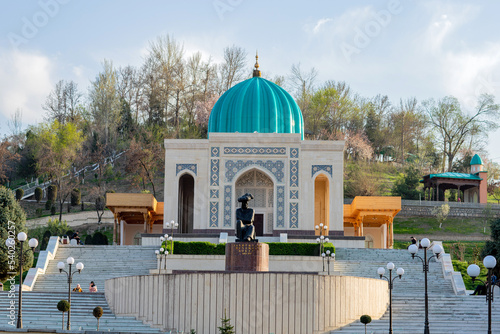 Bobur Park in Andijan is the copy of Bobur Park in Kabul. photo
