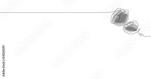Vector illustration with the pieces of charcoal. Line art with the clay or stones.