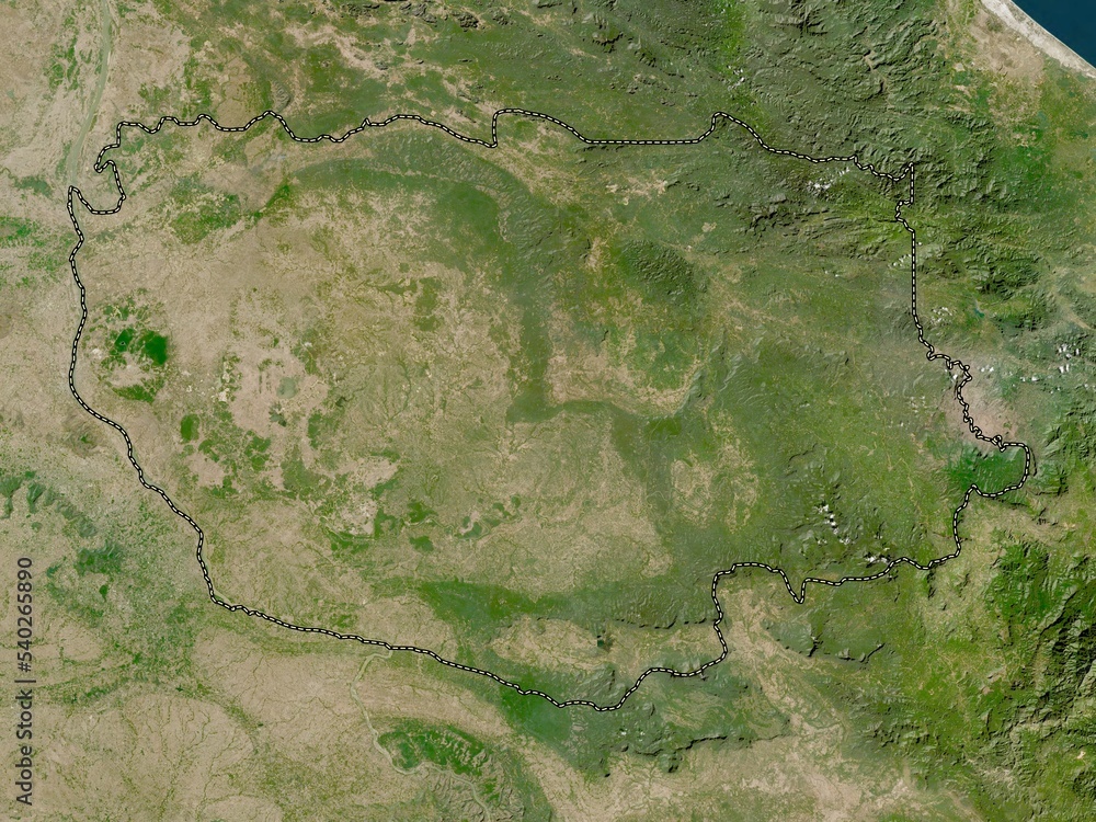 Savannakhet, Laos. Low-res satellite. No legend Savannakhet, Laos. Low-res satellite. No legend