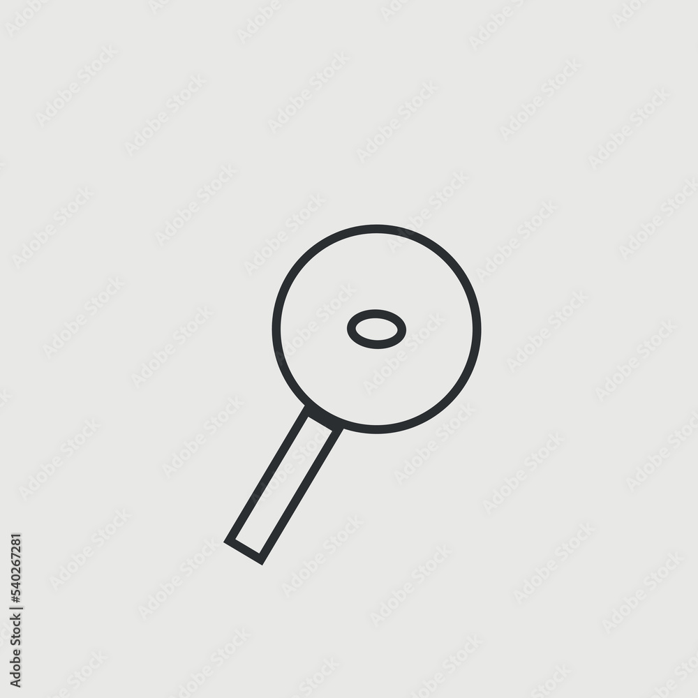 Zoom out vector icon illustration sign Zoom out vector icon illustration sign