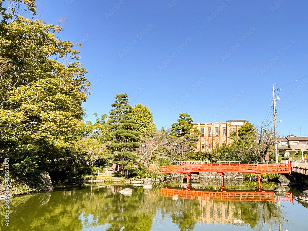 Obraz premium 掛川城公園